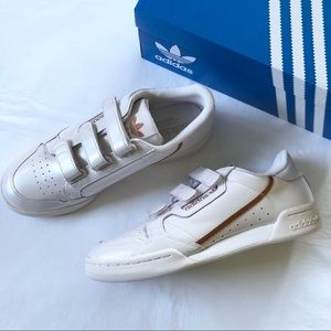 New ADIDAS Continental 80 Strap White Sneaker 9.5